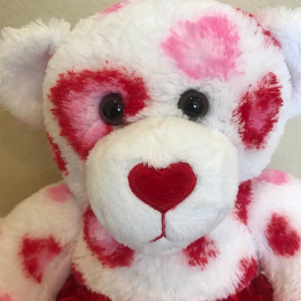 Build A Bear Valentine Bear in Satin Boxers - Picture 3 of 4